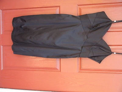Nine West Women's Little Black  Dress size 14 Solid Spaghetti Strap Build in bra - Image 1 of 4