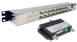 16-Way CATV RF Active Splitter RF Combiner 14dB Amplifier 19" 1U Rack Panel - Picture 1 of 7