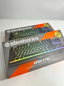 SteelSeries Apex 3 TKL Wired Gaming Keyboard for PC - Picture 1 of 5