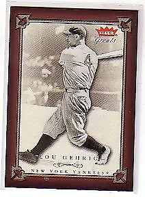 Tarjetas de béisbol 2004 Greats of the Game (Fleer) "Main Set" Foto 1 de 1