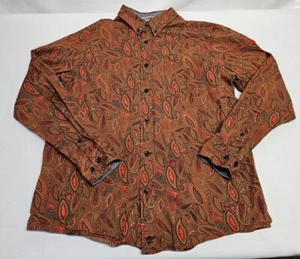 Cody James Camicia uomo Western Paisley abbottonata - Foto 1 di 12