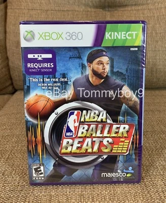  NEW FACTORY SEALED XBOX 360 Kinect NBA BALLER BEATS BRAND  - Image 1 of 4