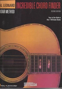 HAL LEONARD INCREDIBLE CHORD FINDER ~ GUITAR METHOD - second edition - Picture 1 of 1