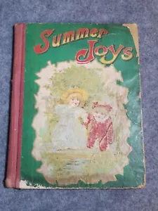 Antique Children's Book "Summer Joys" - Picture 1 of 5