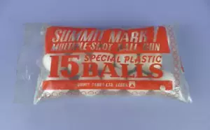 c1970s Summit Games Pack of 15 Balls For Summit Mark 1 Multiple Shot Ball Gun - Bild 1 von 1