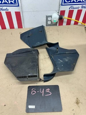 1978-87 LEMANS MALIBU REGAL CUTLASS INTERIOR PANEL DE PATADA ¡JUEGO DE CUBIERTA DE MOLDURA DE COMPUTADORA! Foto 1 de 4