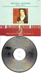 MICHAEL JACKSON Earth Song / Wanna Be MIXES & EDIT Europe CD single USA seller - Picture 1 of 1