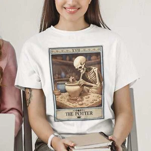 Camisa de cartas del tarot de The Potter, amante de la cerámica - Imagen 1 de 15