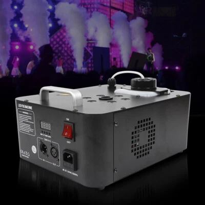 1200W RGB DMX Smoke Fog Machine Low Profile Portable Stage Haze Machine DJ Hazer - Image 1 of 4