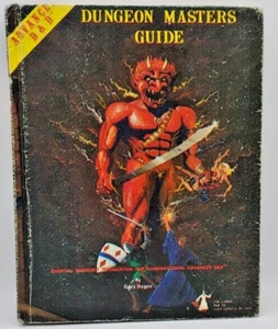 TSR AD&D DUNGEON MASTERS GUIDE RARE - 1ST PRINTING - August 1979 ORIGINAL 1ST ED - Picture 1 of 9