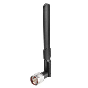 Antena WiFi 8dBi Typ N wtyczka 2,4 / 5,8 GHz dwuzakresowa składana omni-direction - Zdjęcie 1 z 4