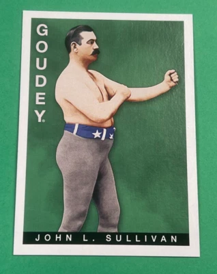 2015 GOODWIN CHAMPIONS JOHN L. SULLIVAN GOUDEY #45 UPPER DECK SHORT PRINT - Image 1 of 2