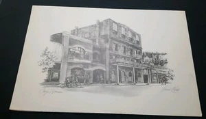 JONNI HILL EL DORADO PLACERVILLE CA DRUCK NACHLASSFUND SORGFÄLTIGES HAUS HOTEL HISTORISCH - Bild 1 von 6