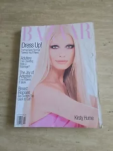 HARPER'S BAZAAR 1995 KIRSTY HUME Kate Moss Christy Turlington Linda Evangelista - Imagen 1 de 6