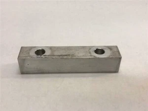 Ground Bar Lug 1" x 5" x 1" 2 Hole - Picture 1 of 3