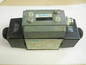 DOUBLE A QF5FF10A3LBH5L DOUBLE HYDRAULIC SOLENOID VALVE NEW CONDITION NO BOX - Picture 1 of 3