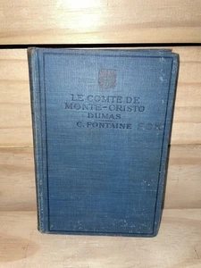 1909. Le Comte De Monte-Cristo by Alexandre Dumas French Markings See Pics - Picture 1 of 7