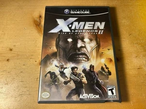 X-Men Legends II 2 Rise Of Apocalypse • Nintendo Gamecube • Complete CIB Manual - Picture 1 of 6