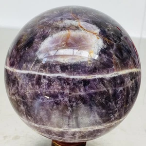 Bola esfera cristal cuarzo amatista sueño natural curación 2480G - Imagen 1 de 12