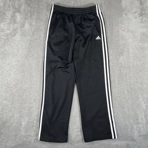 Adidas Track Pants Youth Large Snap Button Tearaway Athletic Striped - Picture 1 of 14