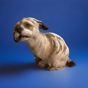Vintage Royal Copenhagen Dahl Jensen #1120 Brussels Griffon Dog Figure/Figurine - Picture 1 of 4