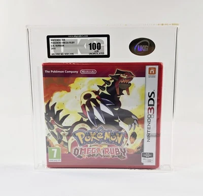 Nintendo 3DS Pokemon Omega Ruby UKG 100 GEM Uncirculated - Image 1 of 3