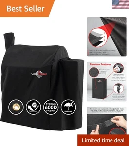 Waterproof Smoker Cover - Adjustable Straps & UV Protection - Picture 1 of 8