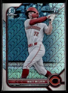 MATT MCCLAIN 2022 BOWMAN CHROME 1ST MOJO - Picture 1 of 1