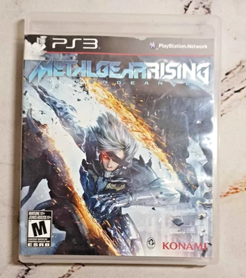 Metal Gear Rising Revengeance PlayStation 3 PS3 Disc With Case and Manual - Image 1 of 2