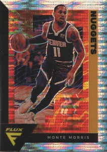 2020-21 Panini Flux Basketball Factory Set Pulsar #48 Monte Morris