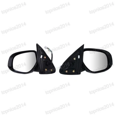 1 Set Heated Rearview Power Door Mirror Folding For Mitsubishi Outlander 2016-18 - Image 1 of 4
