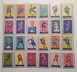 Set completo Parkhurst Hockey 1961-62 - EX-EX+ (1-51) Tough Set HOF LOOK 🏒 - Foto 1 di 13
