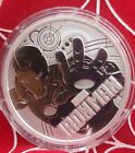 2018 Tuvalu Marvel Trading Silver Coin Iron Man 👀 1 Oz 🔑Coin $1 BU Avengers 💎