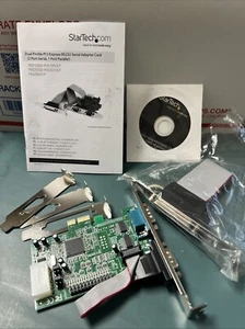StarTech PEX2S5531P Native PCI Express Parallel Serial ComboCard z 16550 UART - Zdjęcie 1 z 7