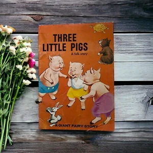 1983 The Three Little Pigs. A Giant Fairy Story. Ottenheimer Publisher - Picture 1 of 9
