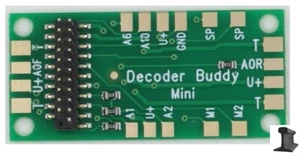 NixTrainz ~ New Decoder Buddy Mini ~ 21 Pin Board ~ With 2.2K Resistors ~ NTZ8 - Picture 1 of 1