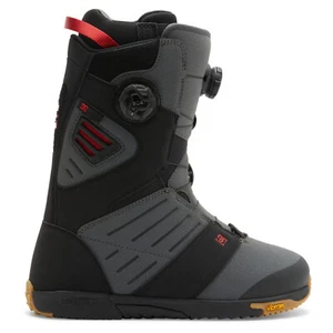 DC shoes judge black grey red double boa boots 2025 snowboard boots new 41... - Picture 1 of 7