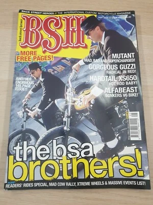 Back Street Heroes Issue 253 May 2005 International Custom Motorcycle Magazine - Image 1 of 4