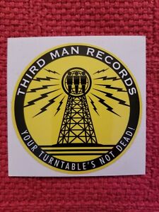 Third Man Records sticker White Stripes Jack White