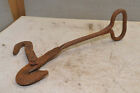 Amazing early barb wire fence stretcher collectible antique primitive farm tool