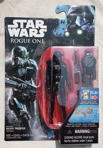 Star Wars Rogue One Imperial Death Trooper 3.75" Action Figure Hasbro 2016 MOC Cover