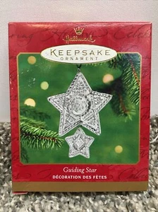 NEU Hallmark Andenken Leitstern 2001 Zinn Weihnachtsschmuck - Bild 1 von 3