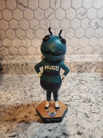 Hugo Mascot RARE New Orleans Bobble Bobblehead SGA No Box charlotte hornets Cover