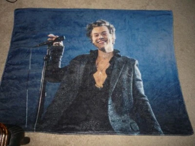 Harry Styles  Throw 39 wide & 52 Length--ONE DIRECTION - Image 1 of 2