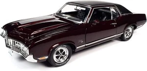 1:18 1970 Oldsmobile Cutlass SX -- Burgundy -- American Muscle - Picture 1 of 5