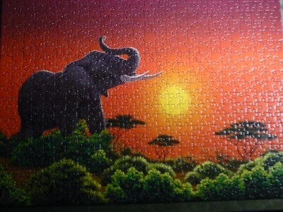 PUZZLE Triptychon Afrika, 1000 Teile - Bild 1 von 4