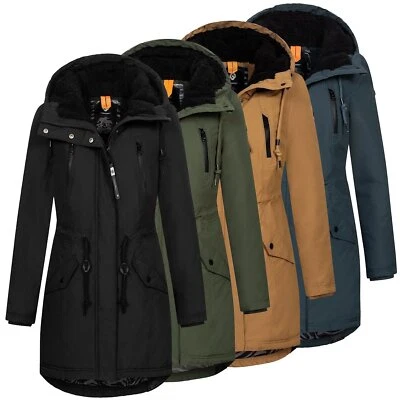 Ragwear Damen Winterparka Winterjacke Jacke Parka Damenparka Anorak Elsien - Bild 1 von 4