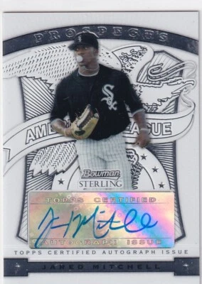 2009 Bowman Sterling Baseball Jared Mitchell #BSP-JM (AU) - Image 1 of 2