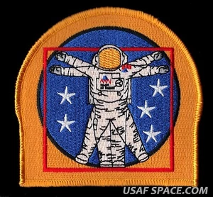 NASA 5-STAR Vitruvian Man EVA SPACE WALK SHUTTLE ISS GSFC 4" SPACE PATCH - MINT* - Picture 1 of 1