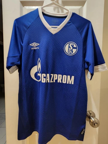 FC Schalke 04 Mens Jersey Size Small - Umbro - Blue NWOT Cover